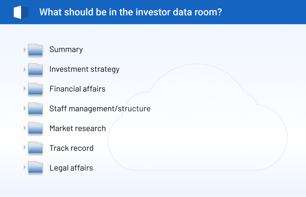 investor data room